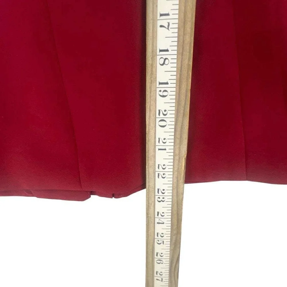 Vintage Conrad C Petite Red Blazer‎ Jacket Women's Size 8 Business Career